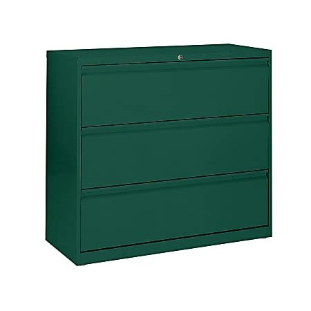 sandusky 800 series steel lateral file cabinet 3-drawer|Sandusky 800 42 W Lateral 3 Drawer File Cabinet Metal .